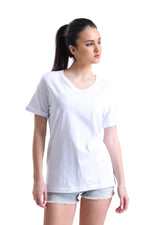 T shirt Royyen Zdn12 V Ausschnitt Damen