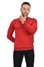 Sweatshirt Hoodie Rundhalsform Royyen 31200 Herren