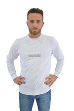 Sweatshirt Hoodies Royyen 509 Halsrund Print Warriors Herren lang Arm