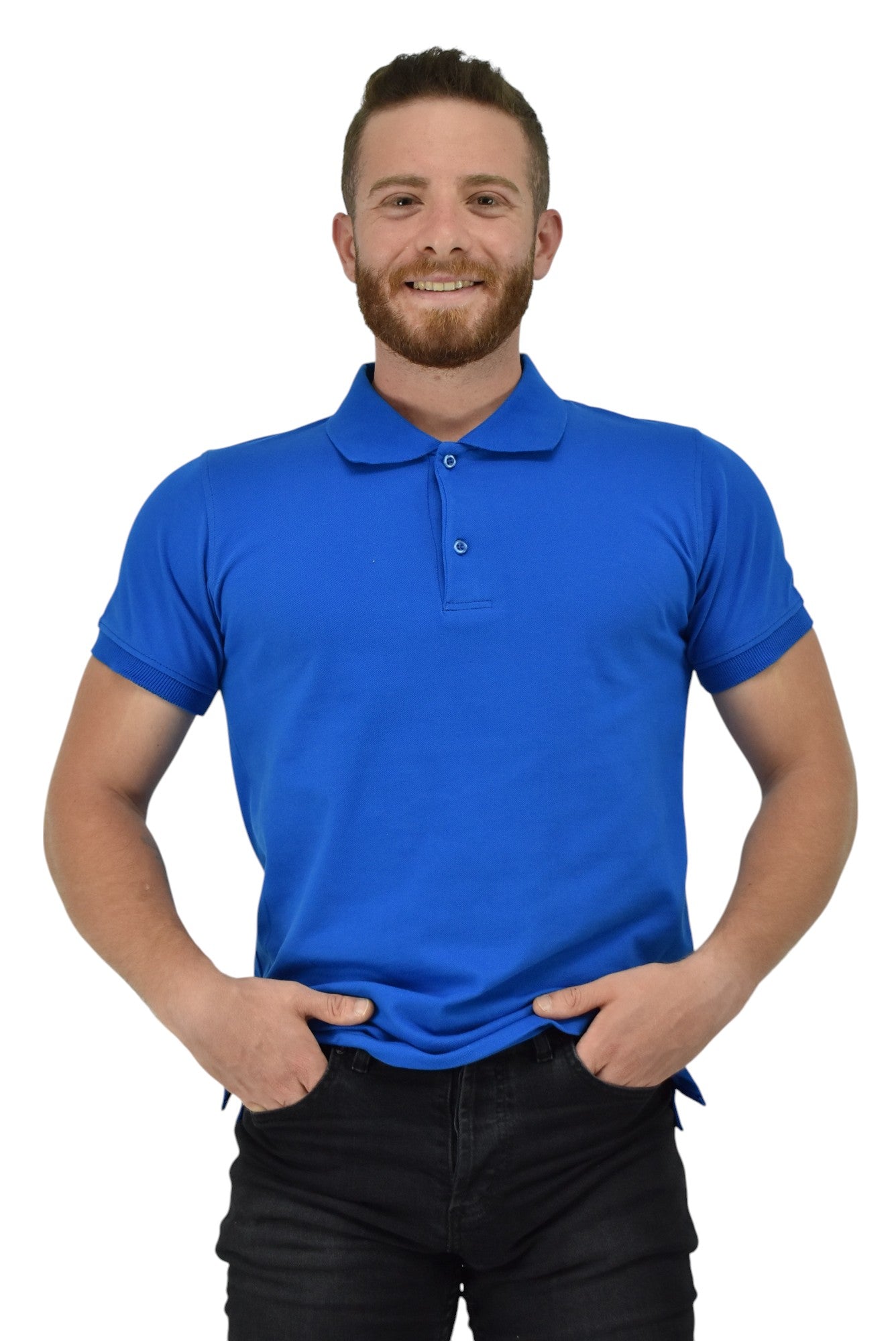 Poloshirt Herren Polohemd T Shirt 3150 Royyen