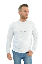 Sweatshirt Hoodies Royyen 508 Halsrund Print Eternity Herren lang Arm