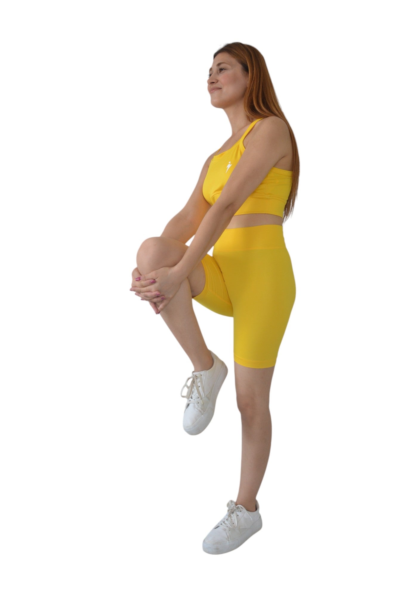 Sportliches Leggings-Set mit Crop-Top Yoga Set Royyen 982